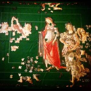 La Primavera de Botticelli de 2000 piezas.